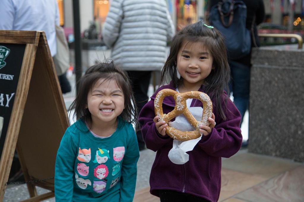 We got a New York pretzel and it was the worst pretzel ever!
